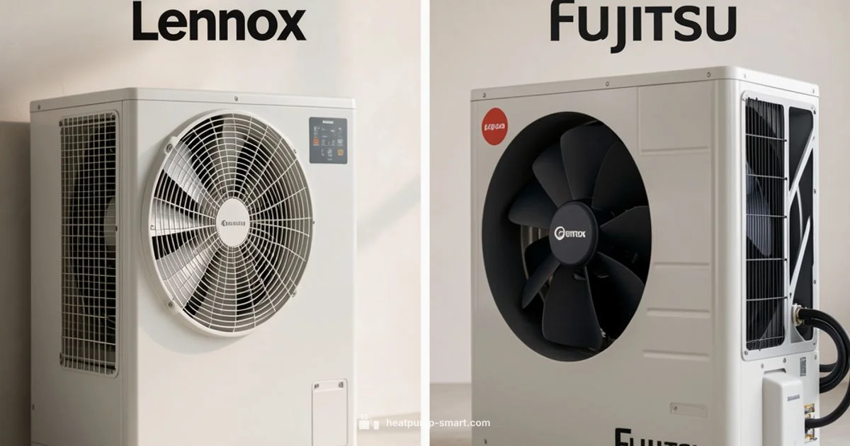Lennox vs Fujitsu - Heatpump Smart