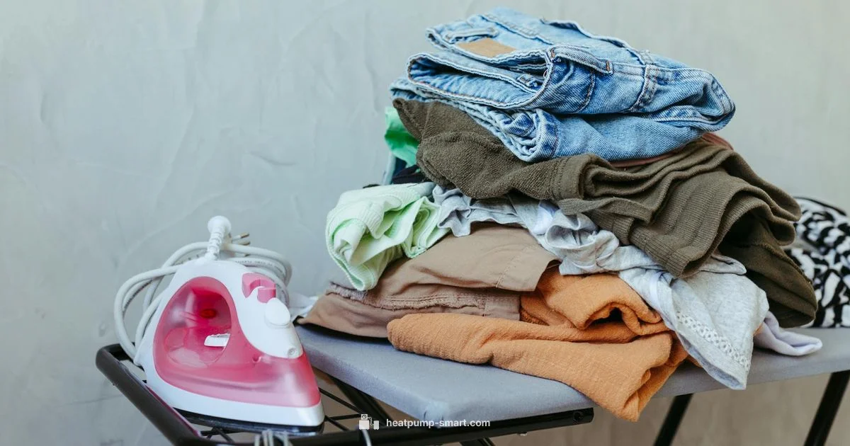 Stacked Laundry Setup - Heatpump Smart