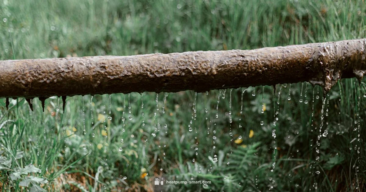 Water Around Heat Pump - Heatpump Smart