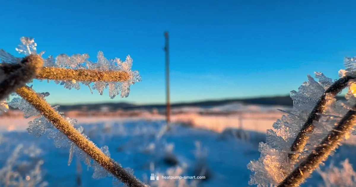 Frosted Heat Pump - Heatpump Smart