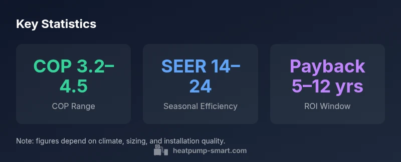 Infographic showing octopus heat pump statistics and benefits
